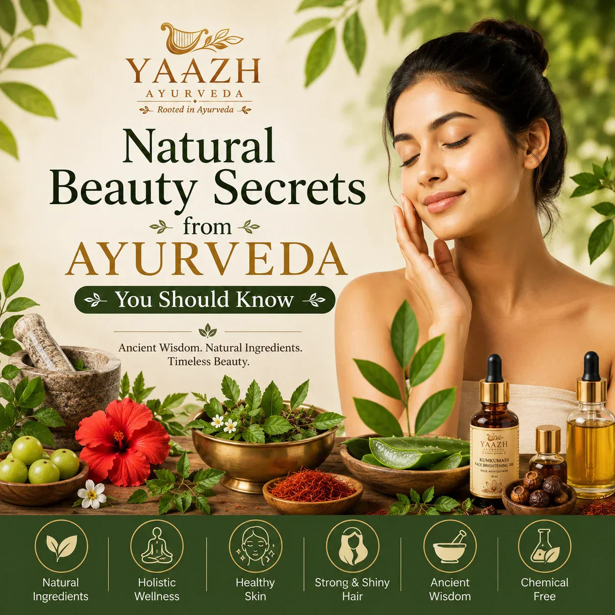 Natural Beauty Secrets from Ayurveda You Should Know